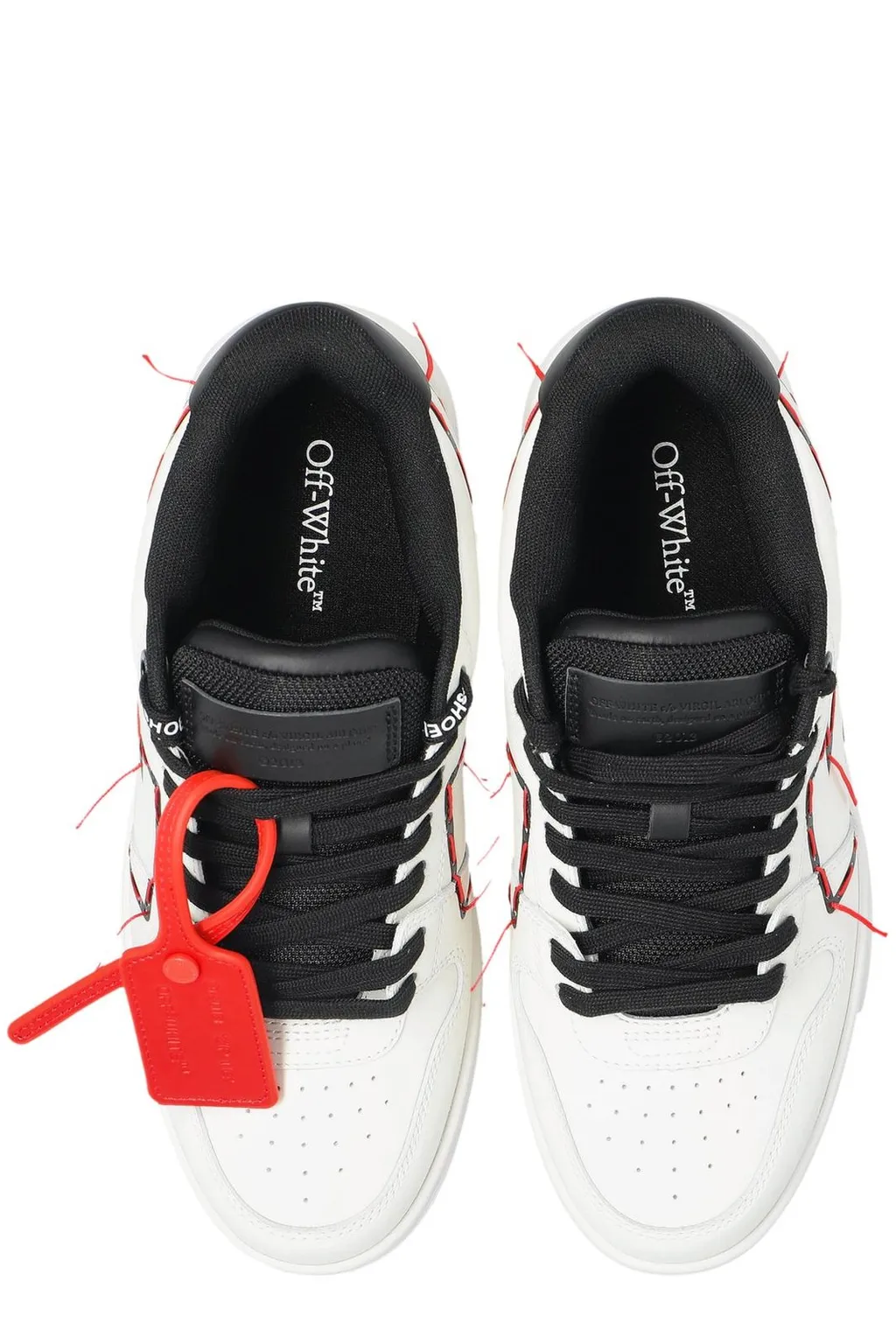 Off-White Stitched Arrow Lace-Up Sneakers
