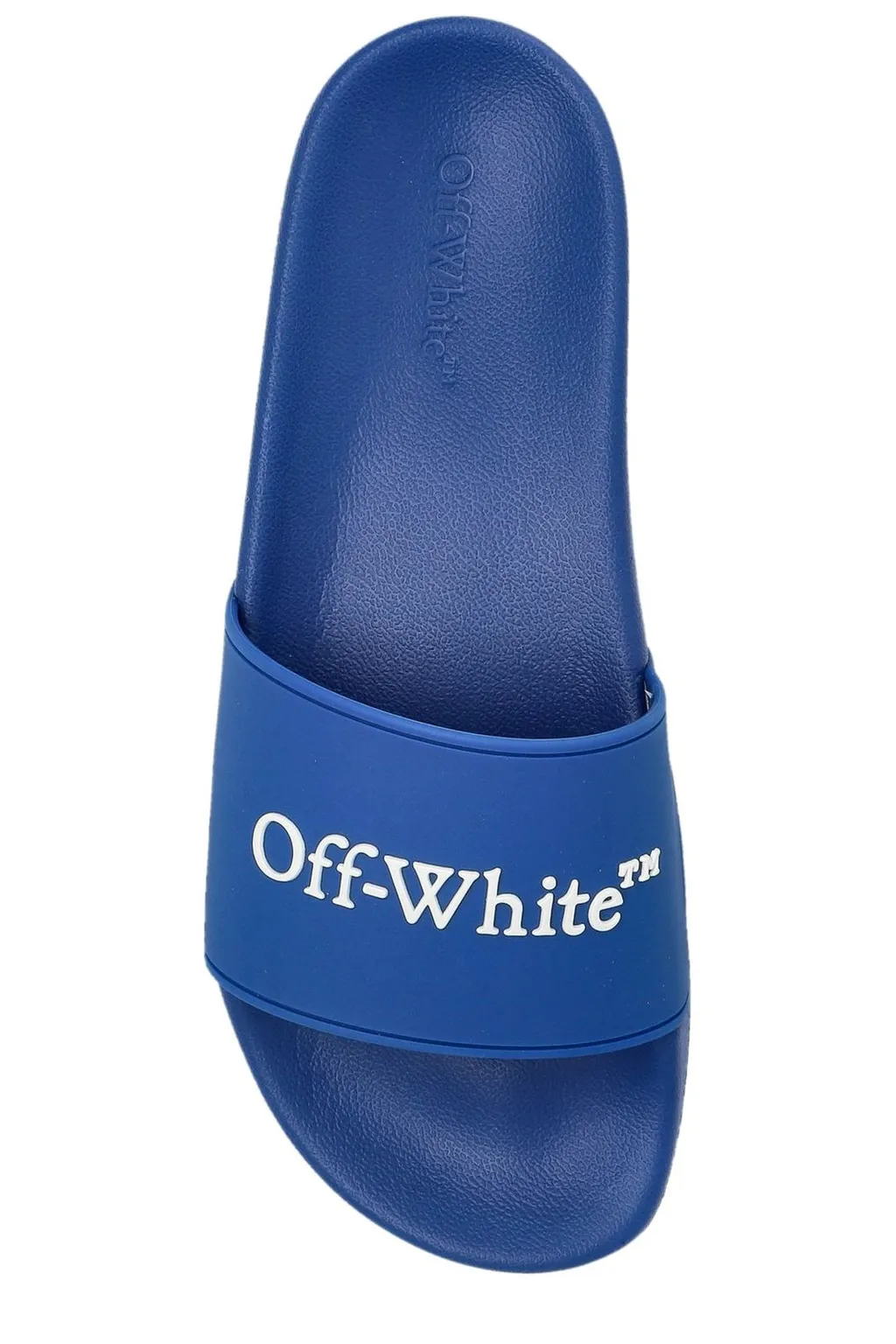 Off-White Logo Embossed Slip-On Slides