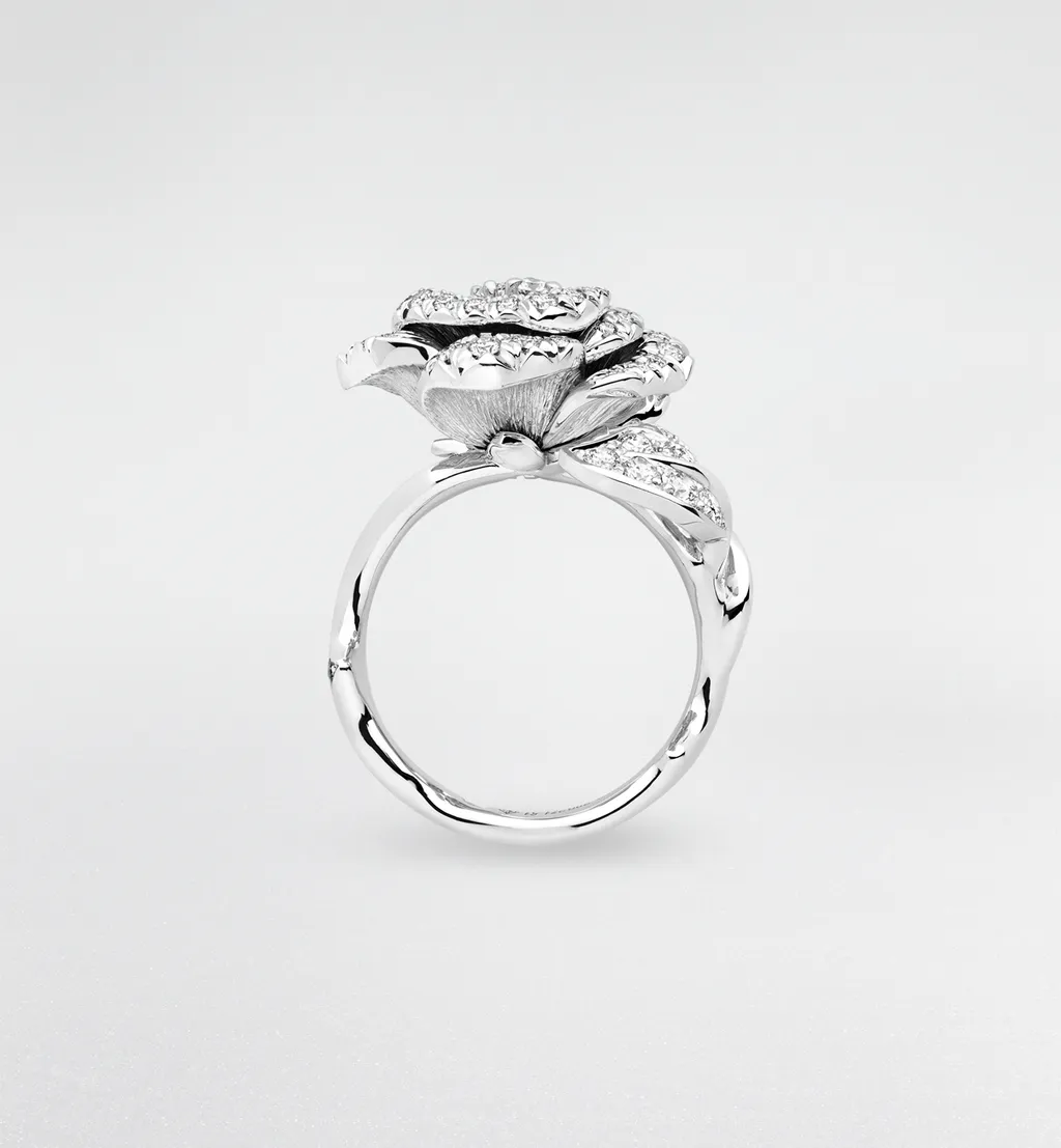 Medium Rose Dior Bagatelle Ring