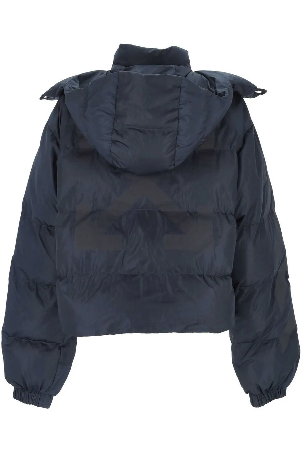 Off-White Zip-Up High Neck Jacket