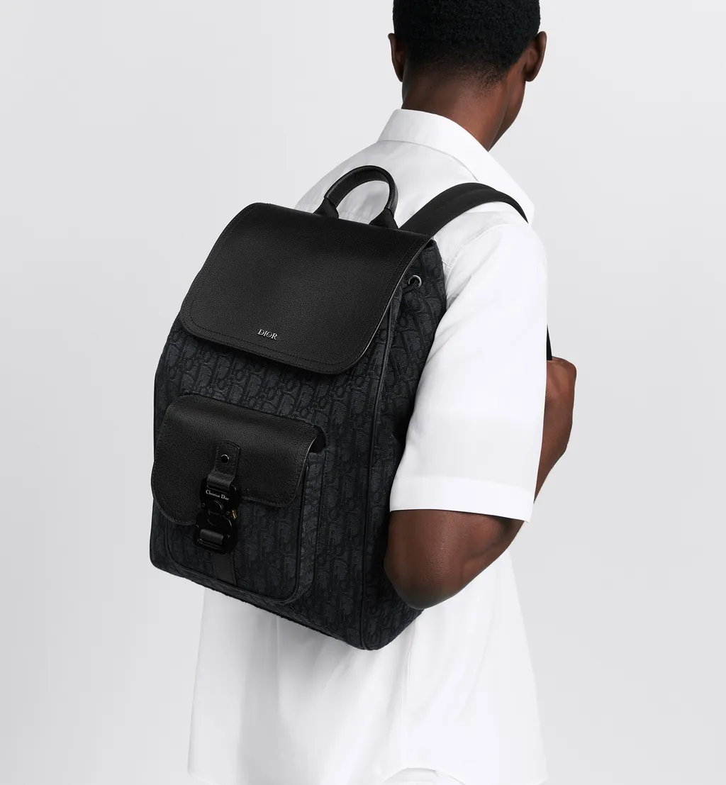 Saddle Backpack With Flap