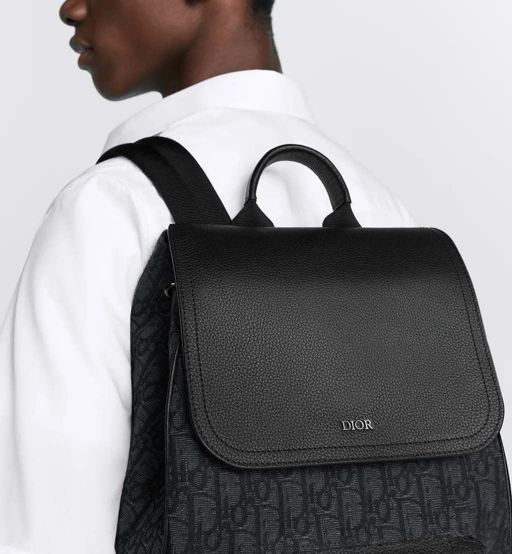 Saddle Backpack With Flap
