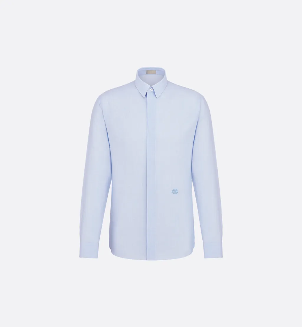 Shirt With Cd Icon Embroidery