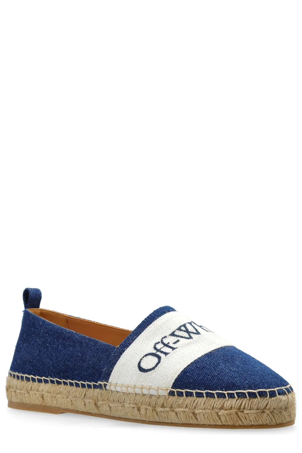 Off-White Logo Detailed Slip-On Espadrilles