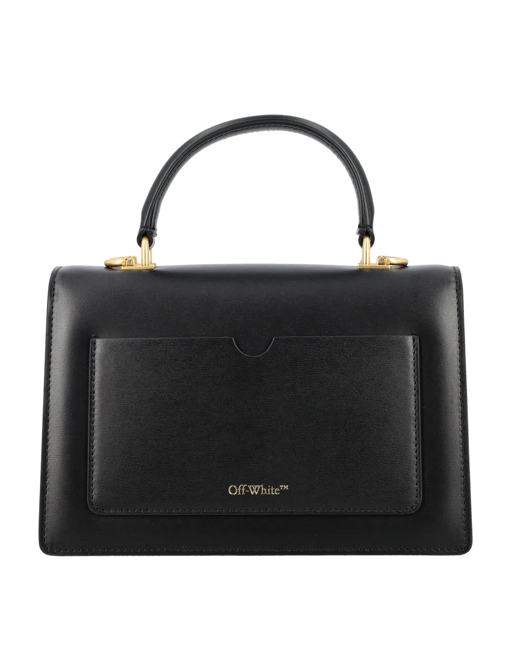 Off-White Jitney 1.4 Logo Plaque Tote Bag