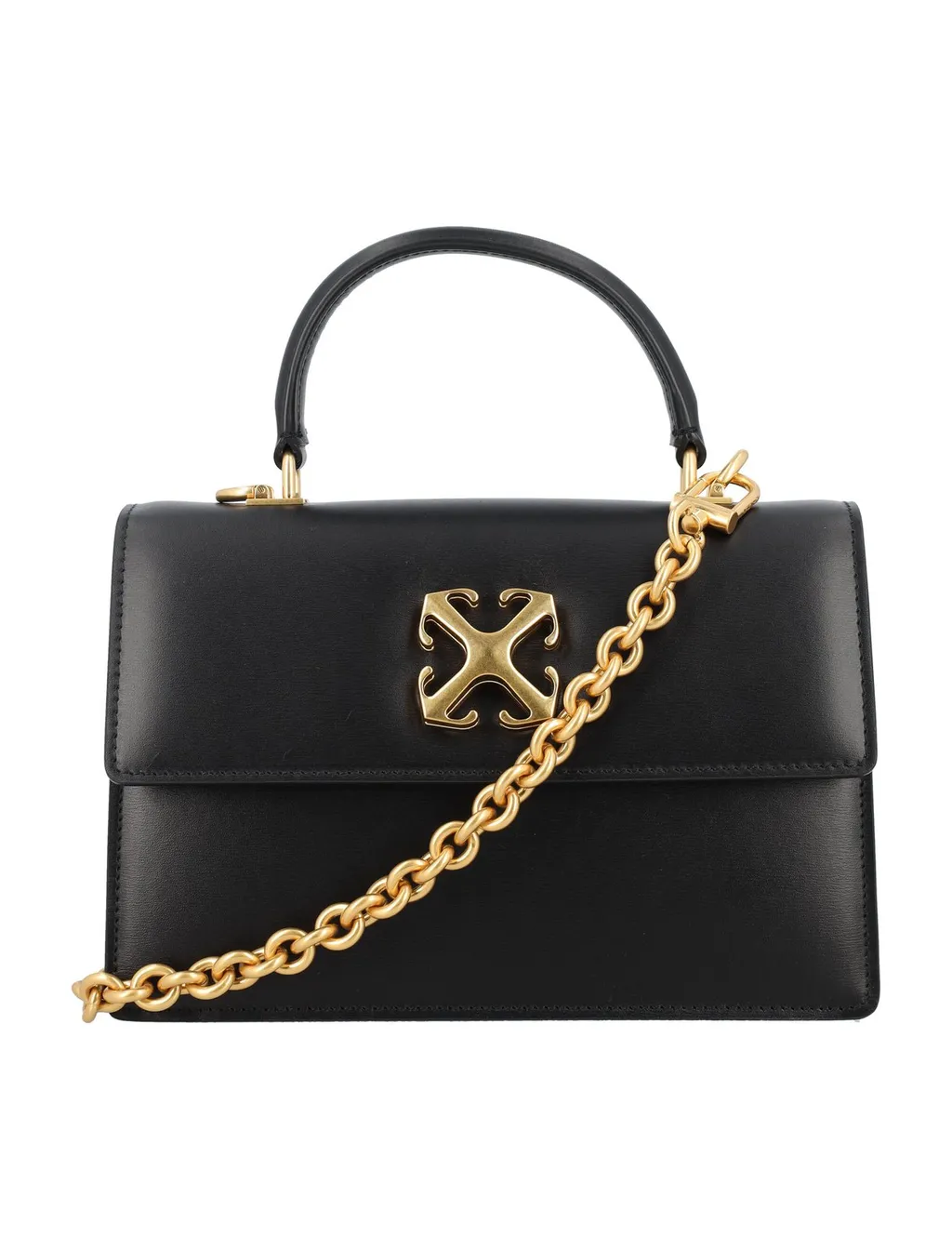 Off-White Jitney 1.4 Logo Plaque Tote Bag