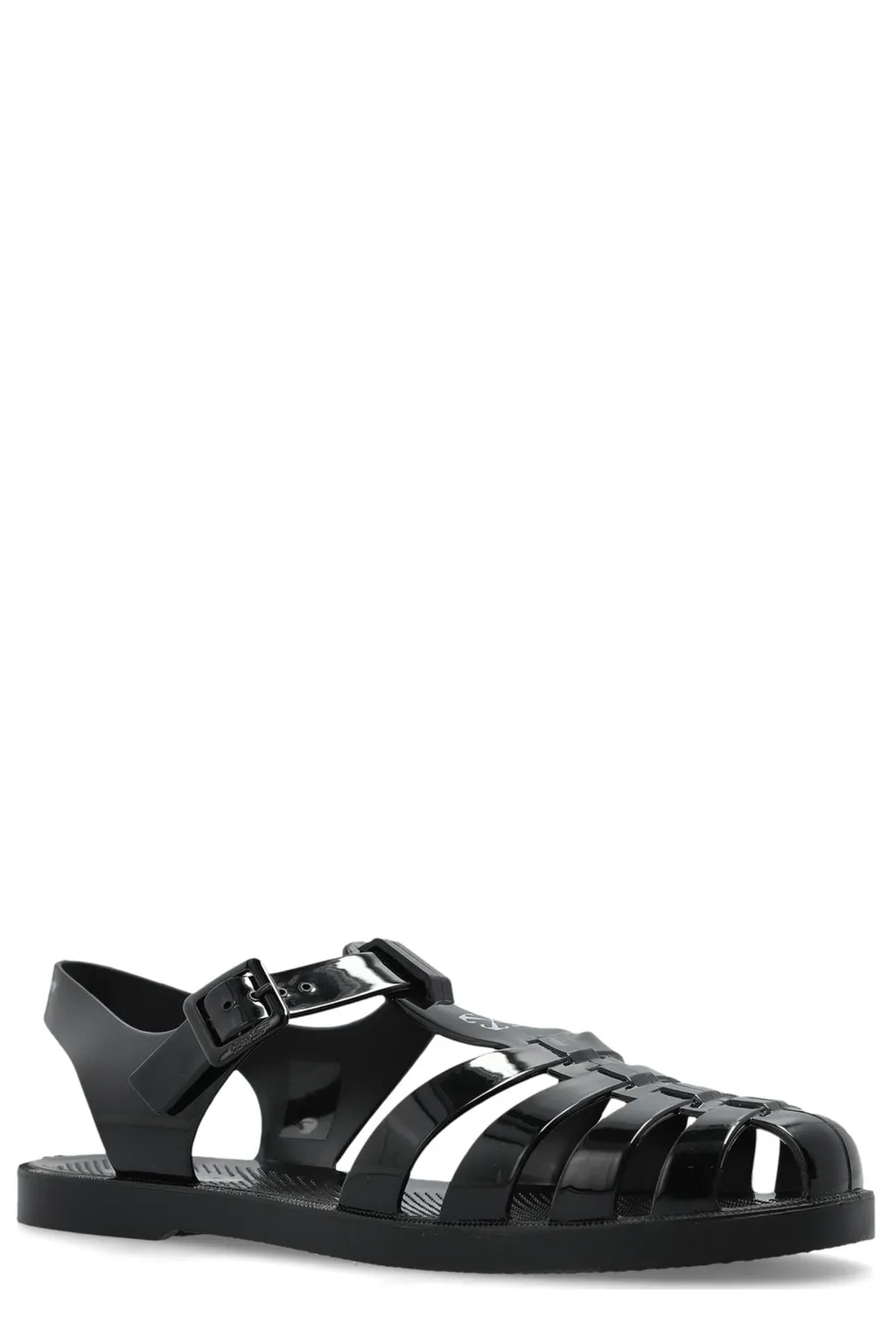 Off-White Arrow Buckle Detailed Sandals