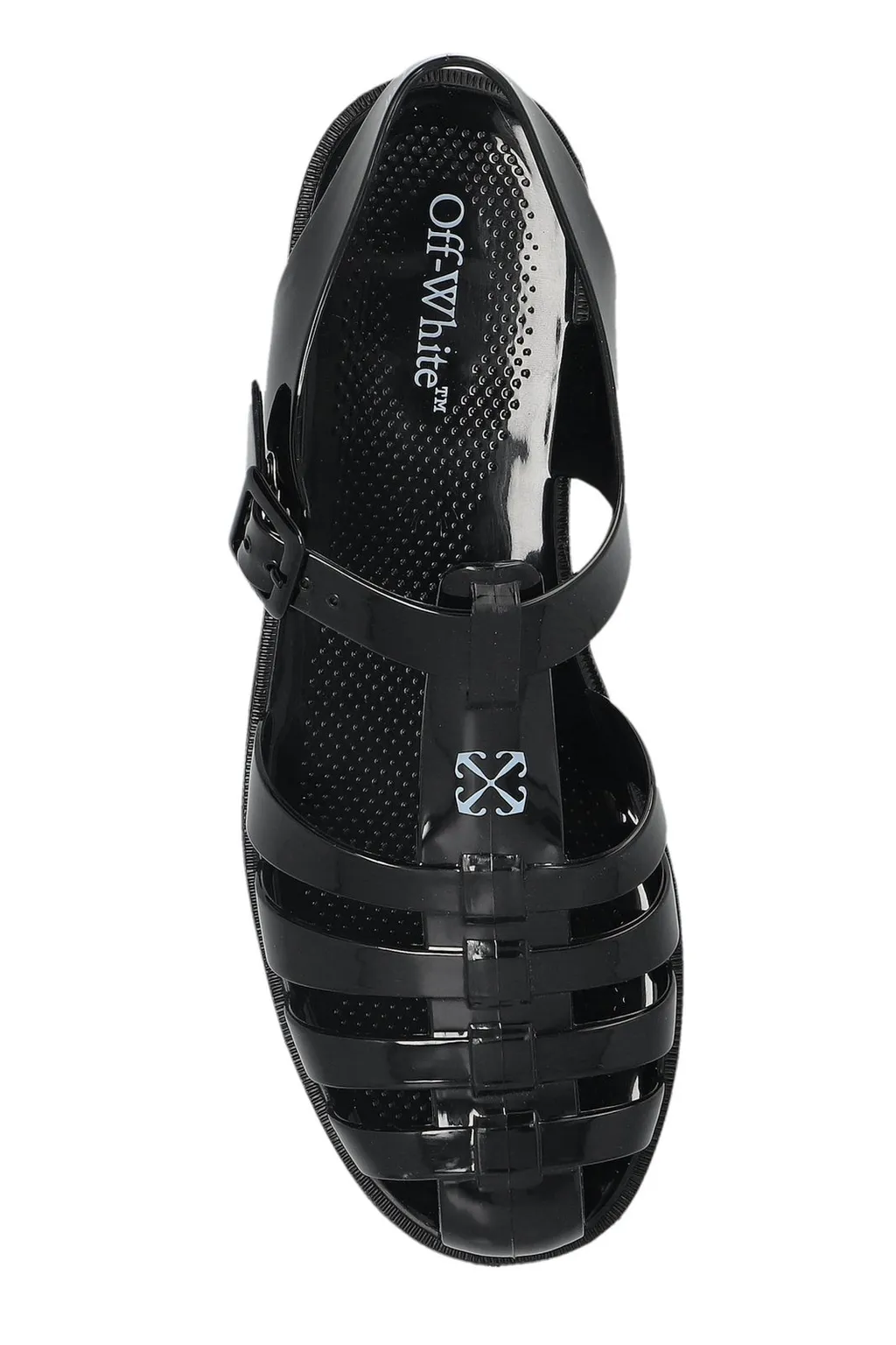 Off-White Arrow Buckle Detailed Sandals