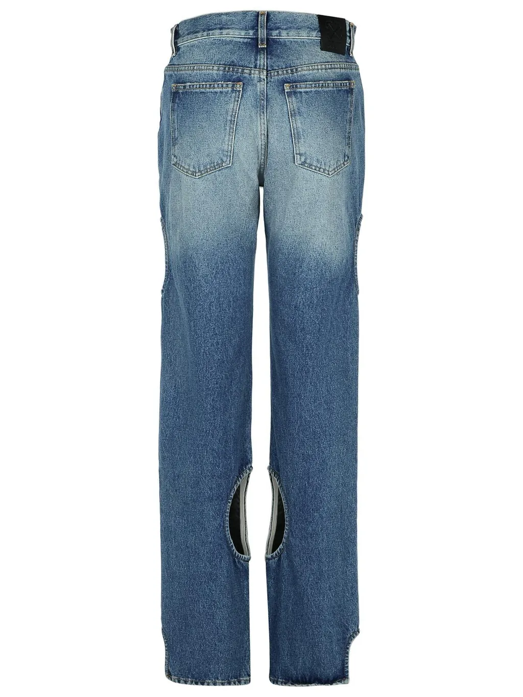 Off-White Meteor Cut-Out Detailed Jeans