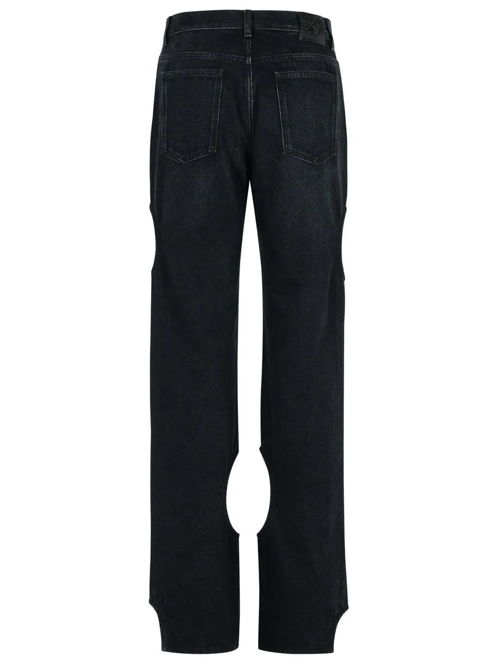 Off-White Meteor Cut-Out Detailed Jeans