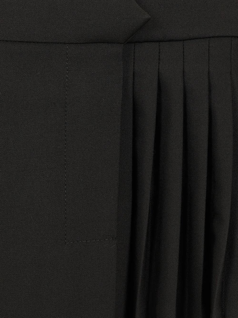 Off-White Savana Pleat Detailed Mini Skirt