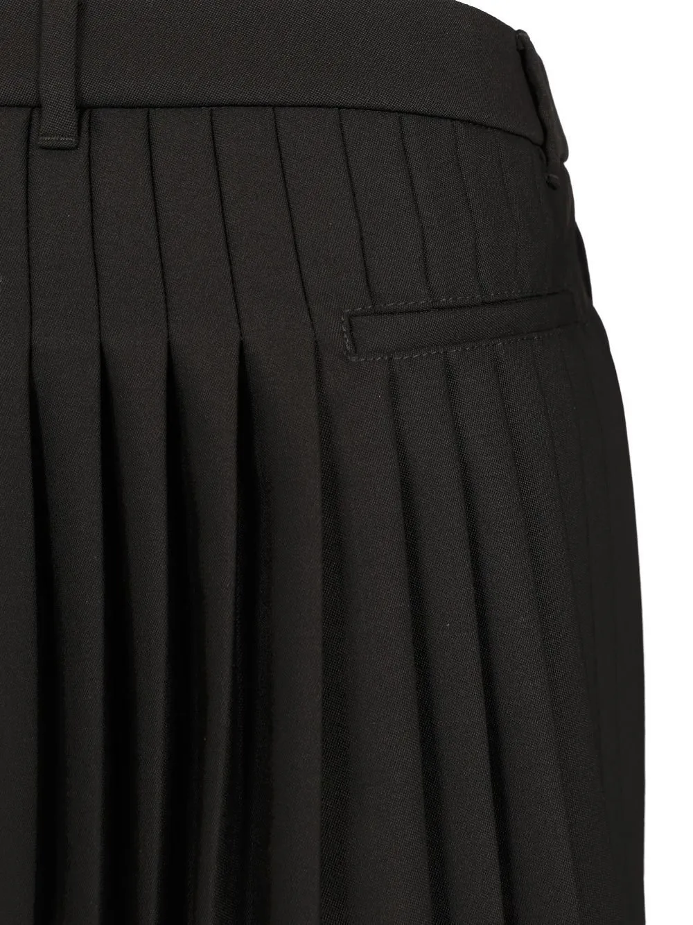 Off-White Savana Pleat Detailed Mini Skirt