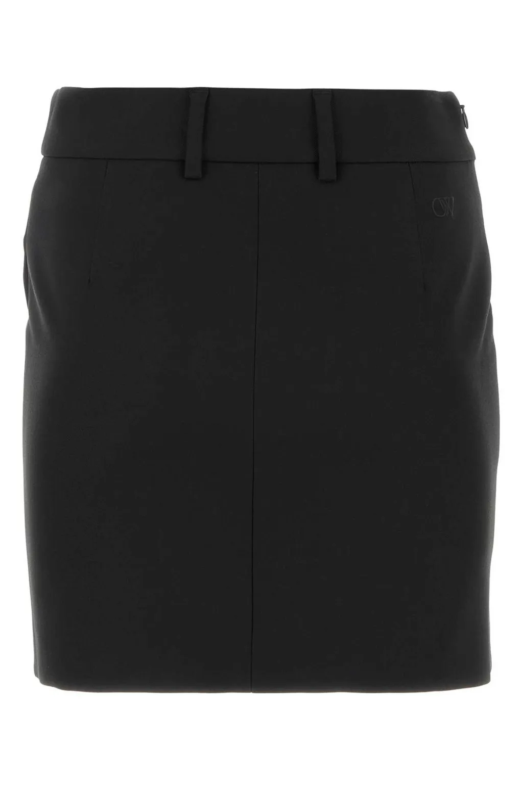 Off-White High Waisted Tailored Mini Skirt
