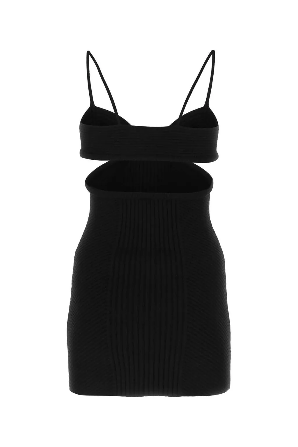 Off-White Cut-Out Detailed Sleeveless Mini Dress