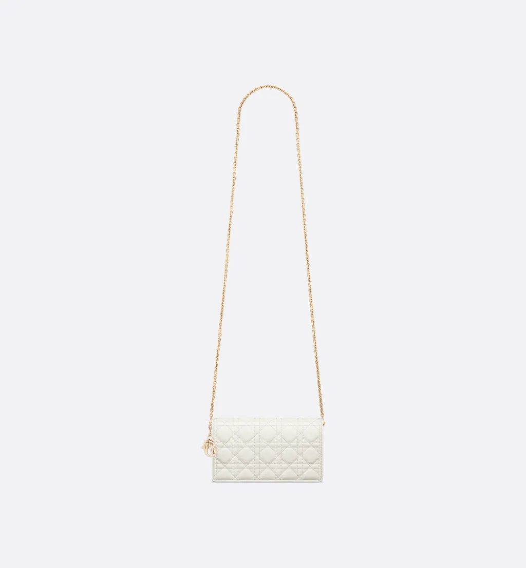 Lady Dior Pouch With Chain