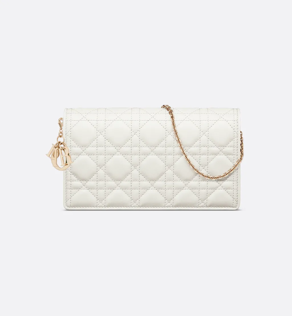 Lady Dior Pouch With Chain