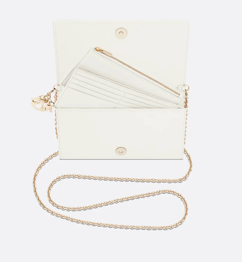 Lady Dior Pouch With Chain