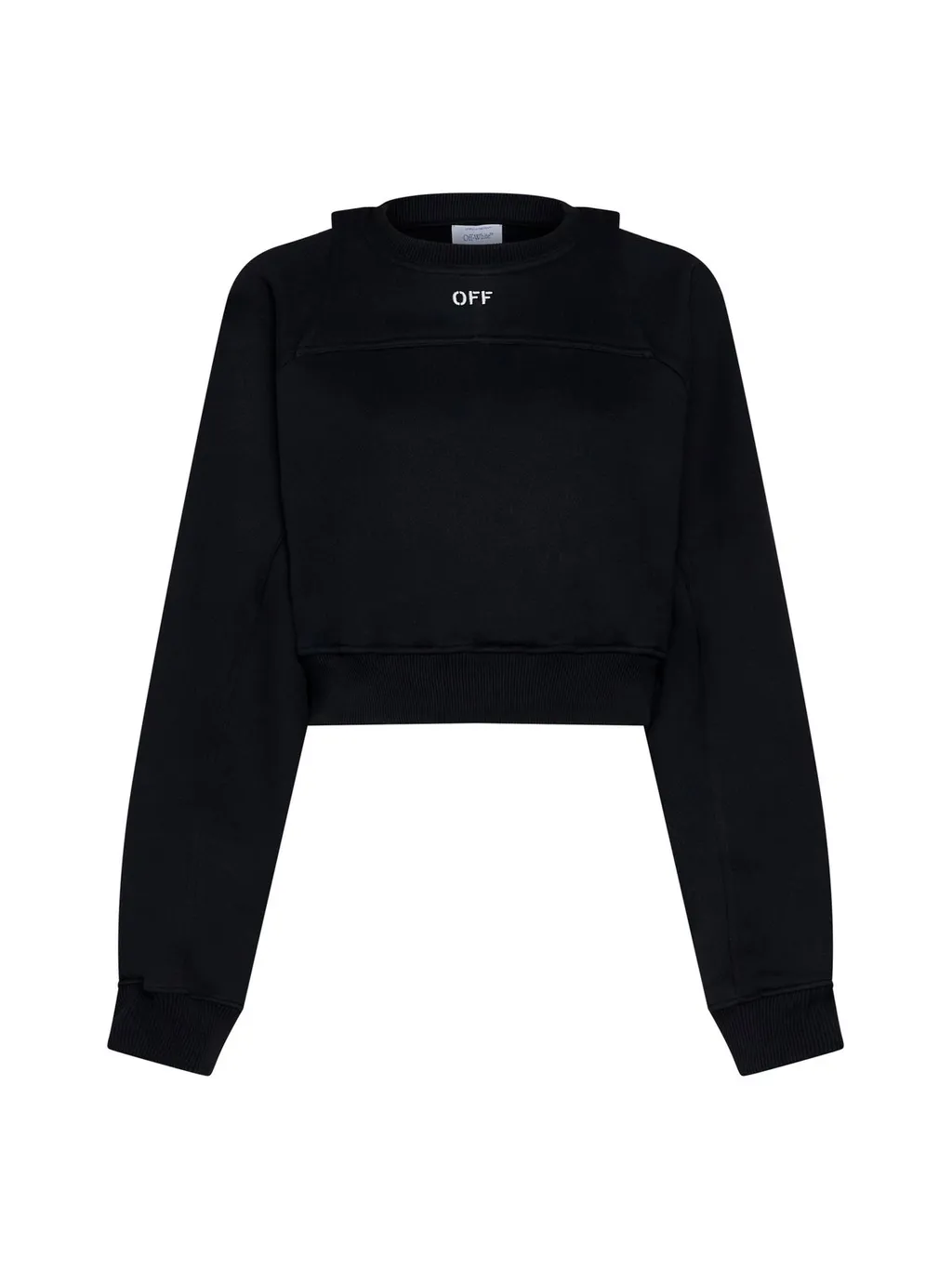 Off-White Crewneck Long-Sleeved Sweatshirt
