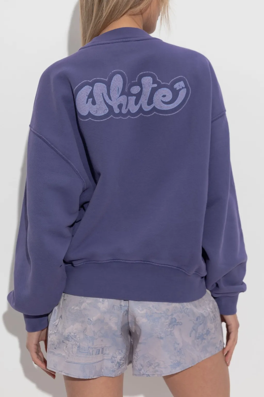 Off-Whit Logo Printed Crewneck T-Shirt