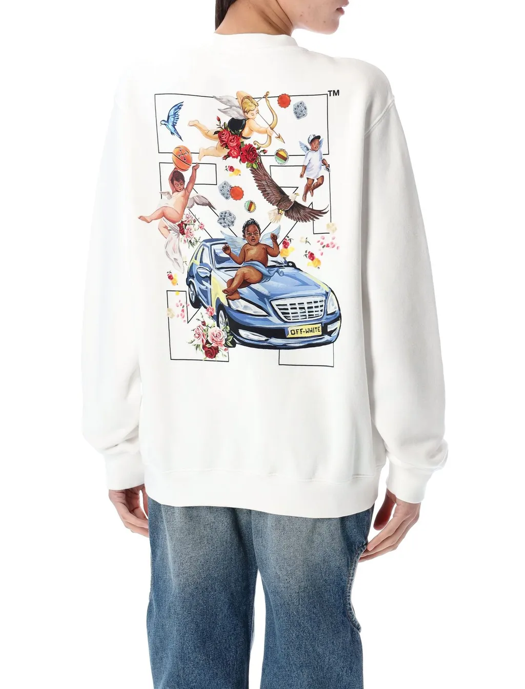 Off-White Fresco Arrow Crewneck Sweatshirt