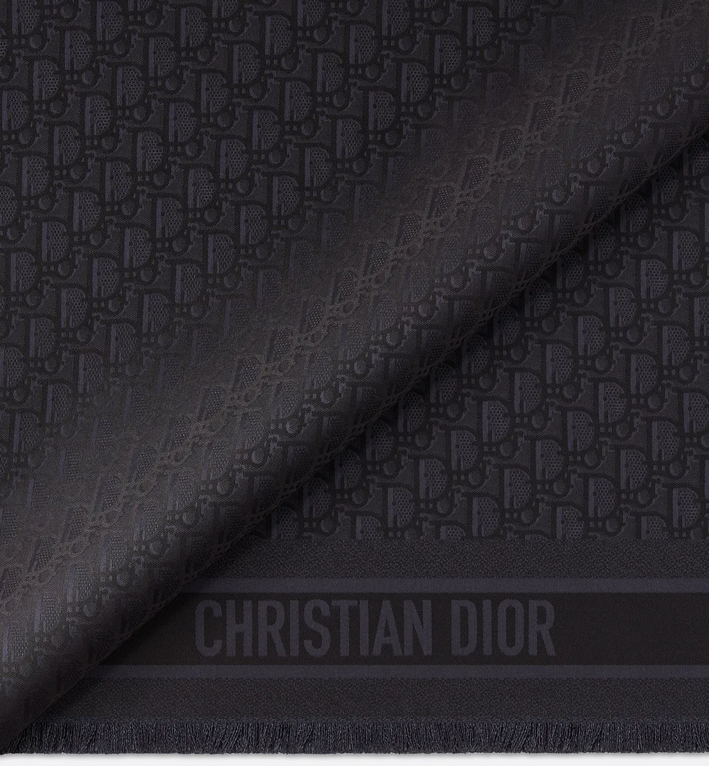 Dior Oblique Natte Stole