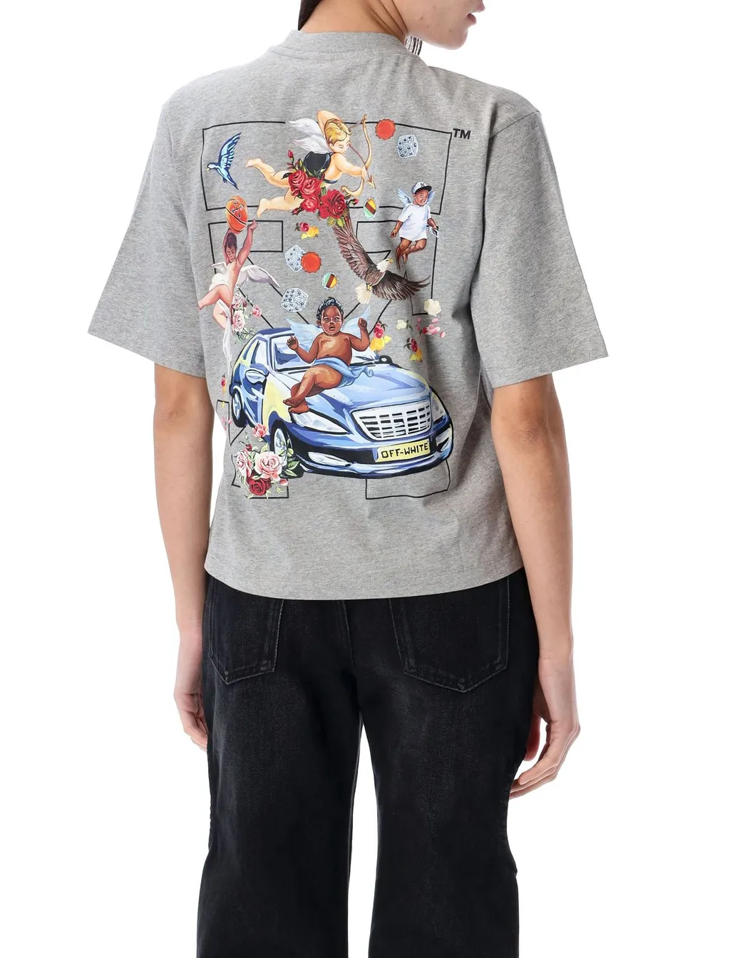 Off-White Fresco Arrow Crewneck T-Shirt