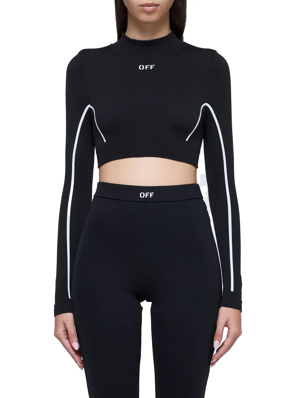 Off-White Off Stamp Cropped Top