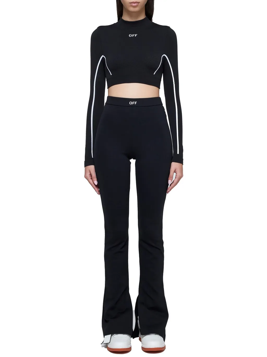 Off-White Off Stamp Cropped Top