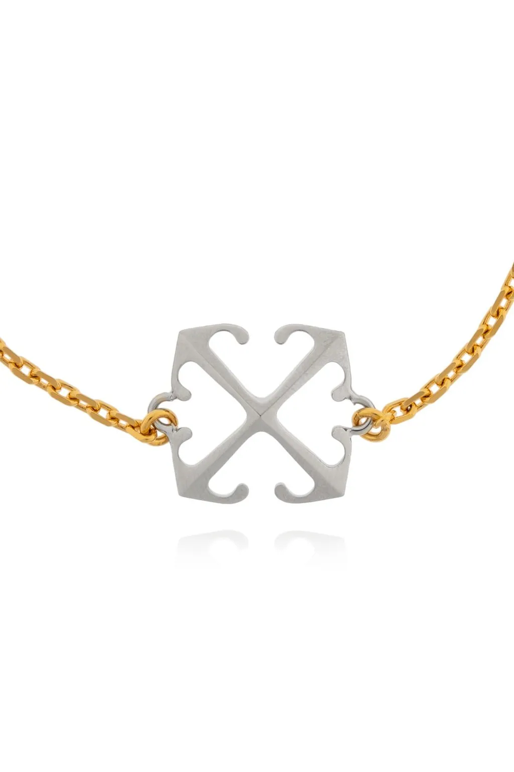 Off-White Arrow Logo Engraved Bracelet