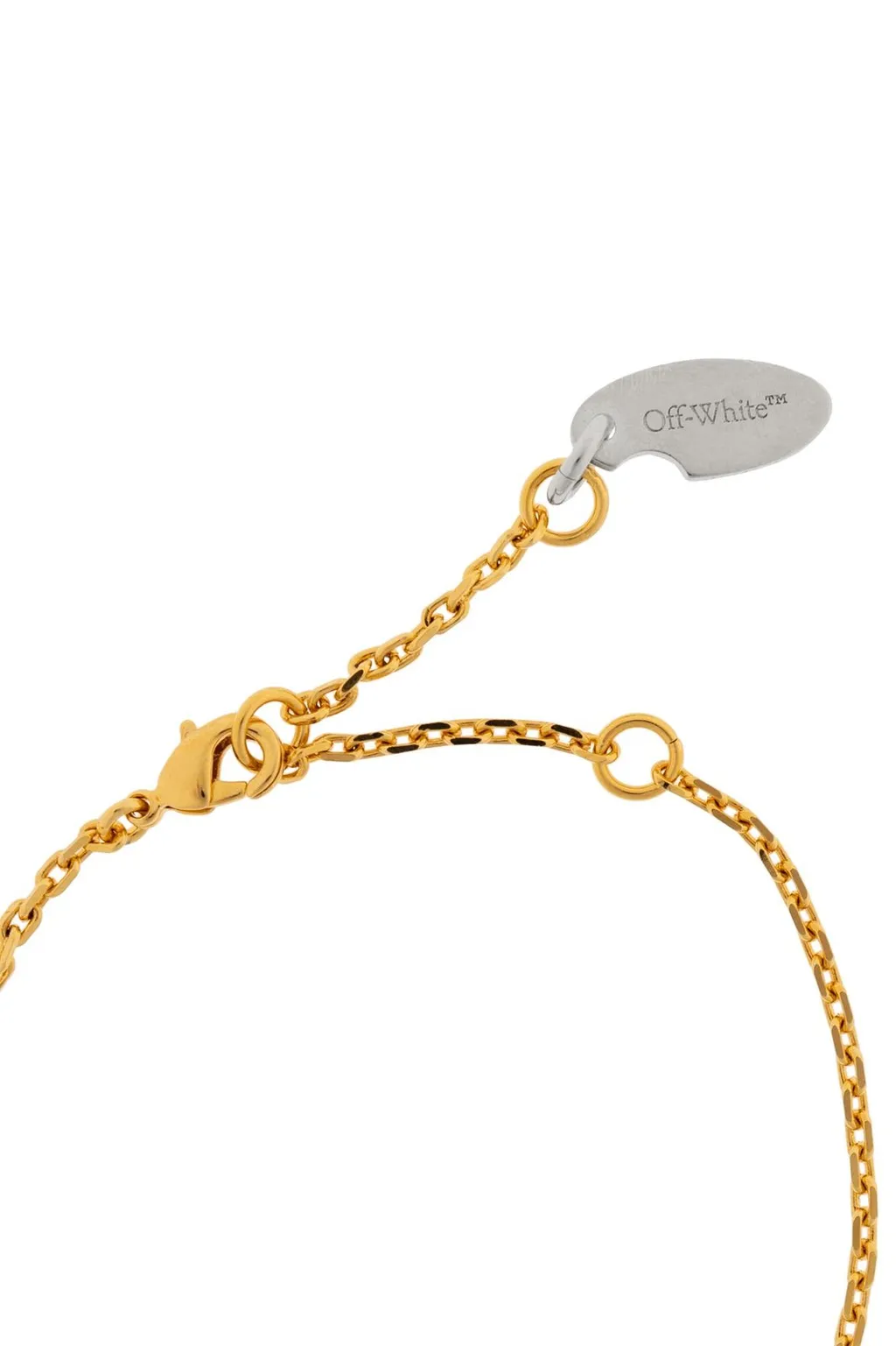 Off-White Arrow Logo Engraved Bracelet