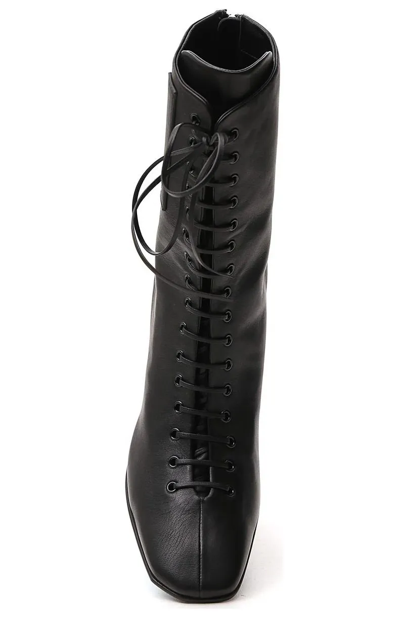 Off-White Logo Printed Ankle Boots