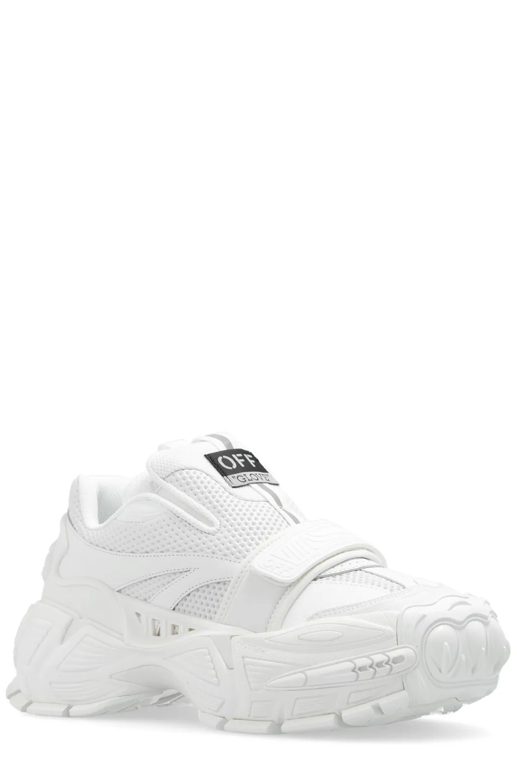 Off-White Glove Mesh Lace-Up Sneakers