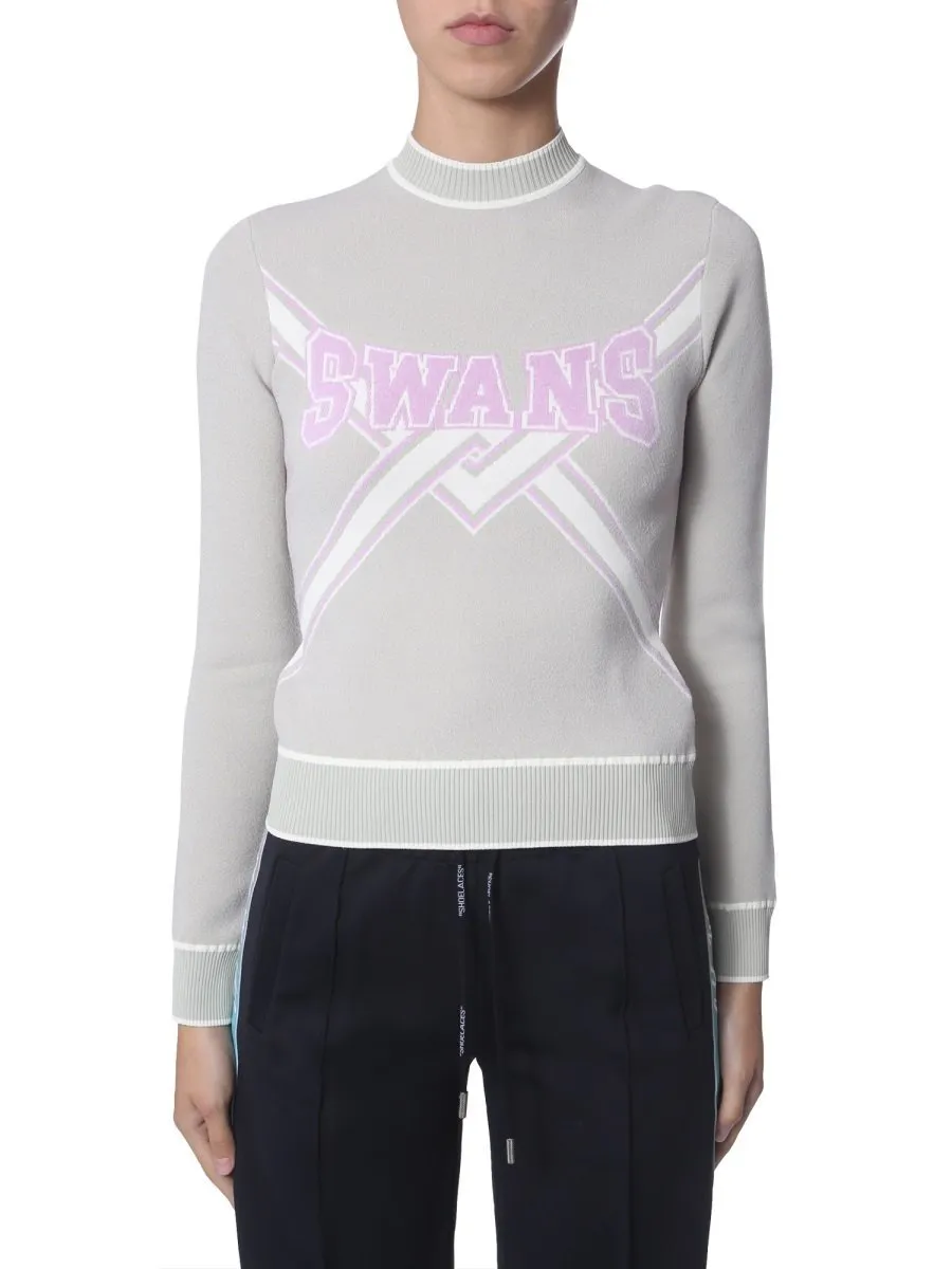 Off-White Swans Knitted Sweater