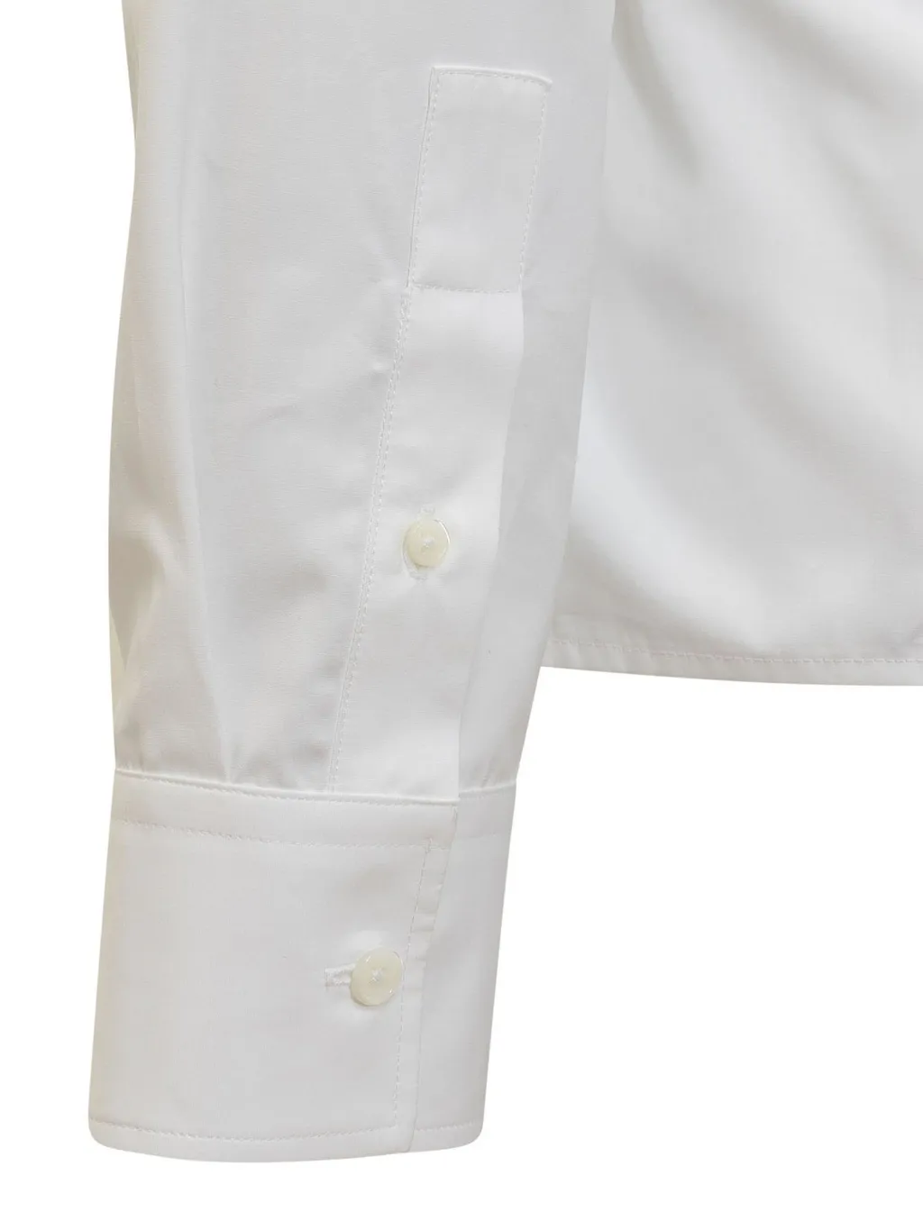 Off-White Buckle Detailed Cut-Out Shirt