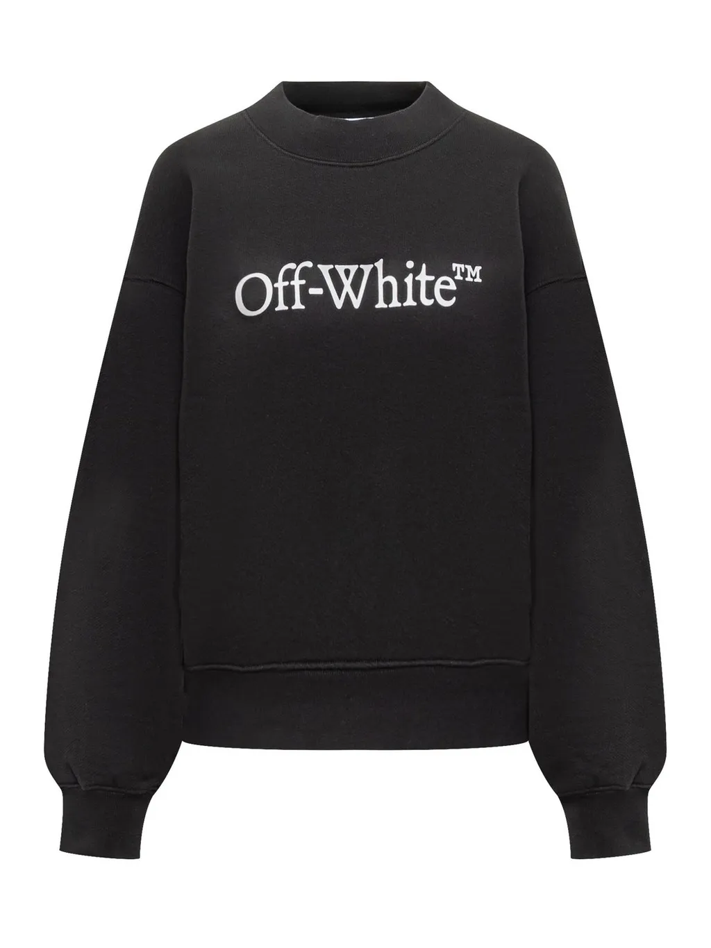Off-White Bookish Crewneck Drop Shoulder Sweatshirt