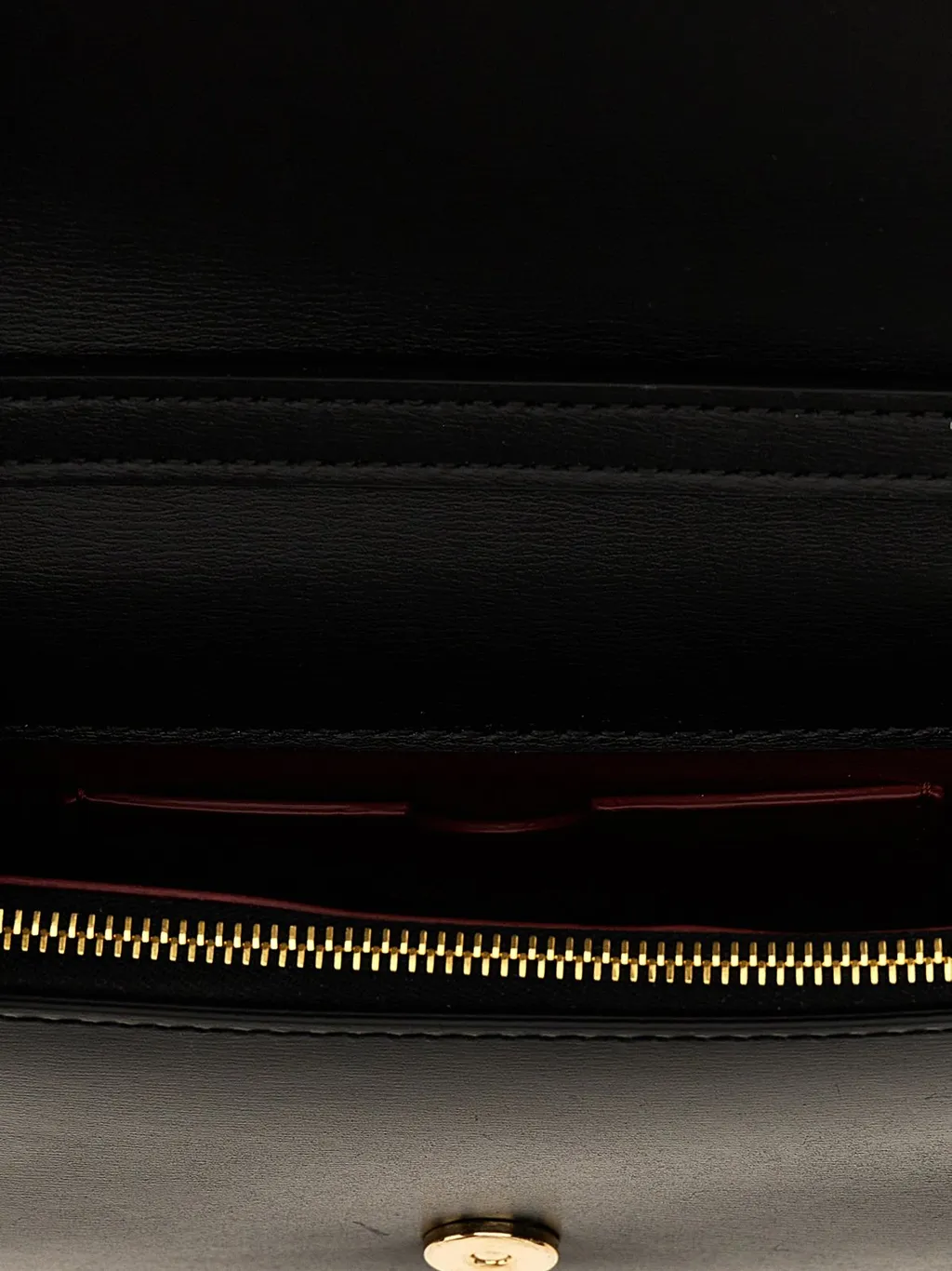 Off-White Logo Printed Foldover Top Shoulder Bag