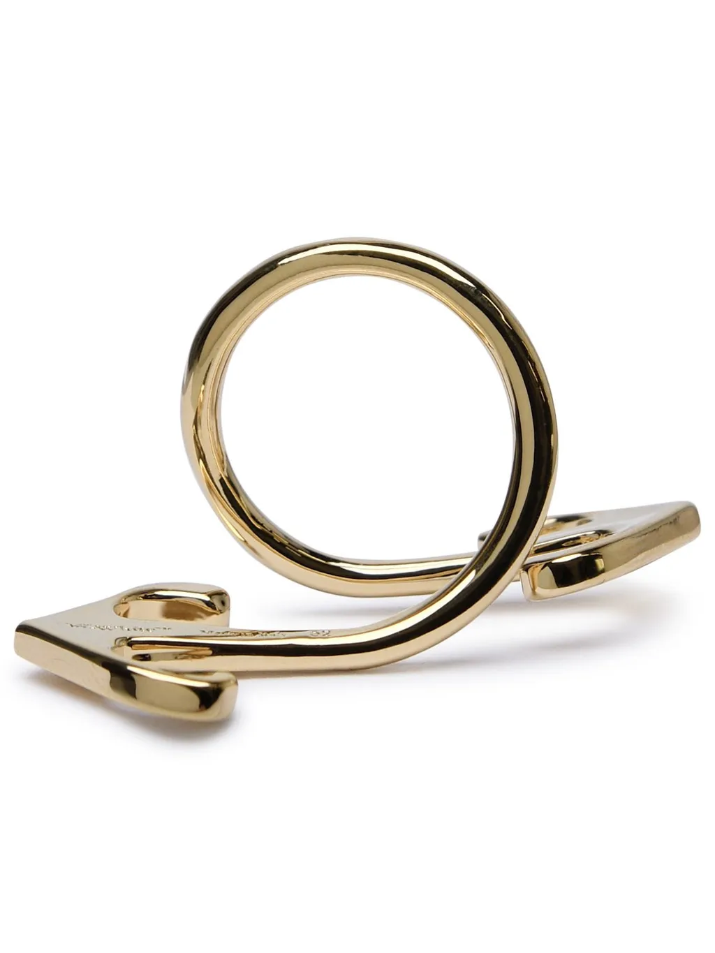 Off-White Mono Arrow Logo Engraved Ring