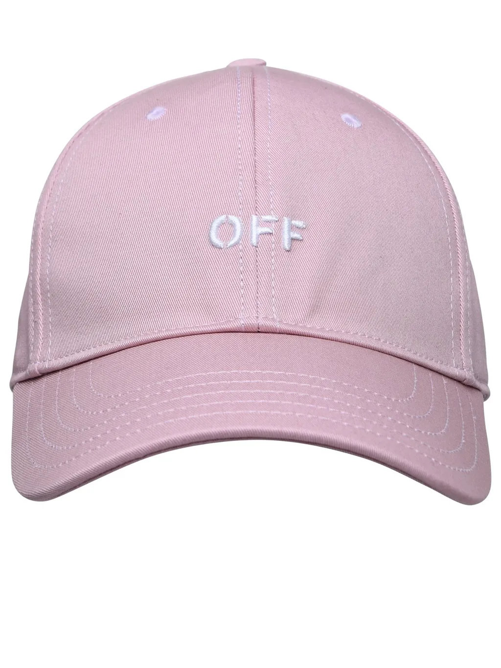 Off-White Drill Off Stamp Logo Embroidered Baseball Cap