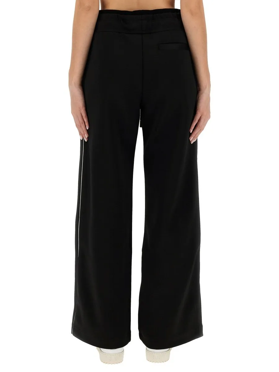 Off-White Logo Embroidered Drawstring Pants