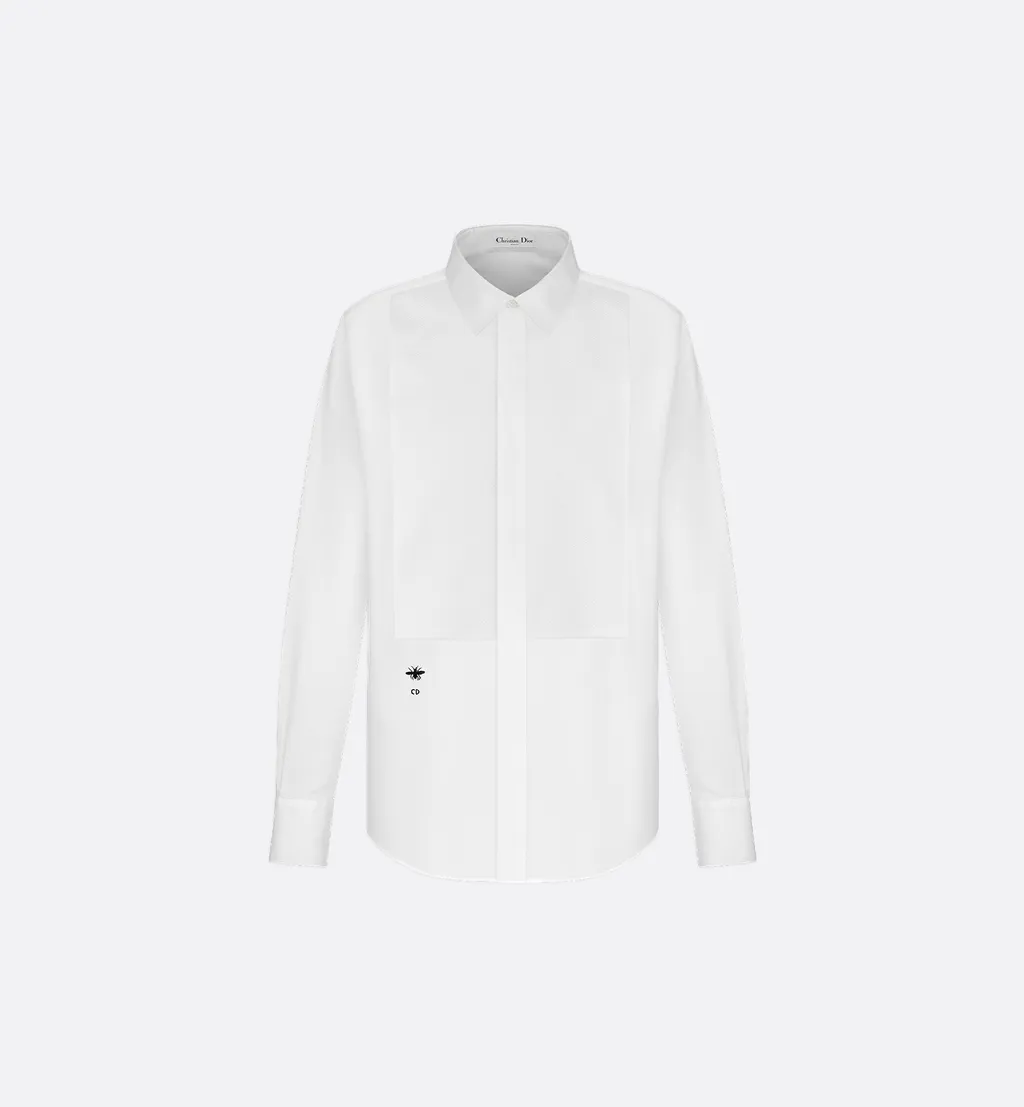 Blouse With Plastron