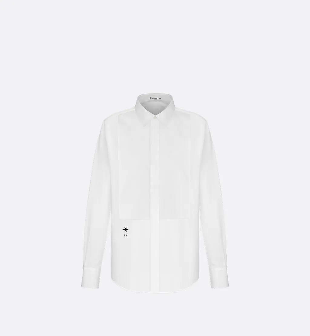 Blouse With Plastron