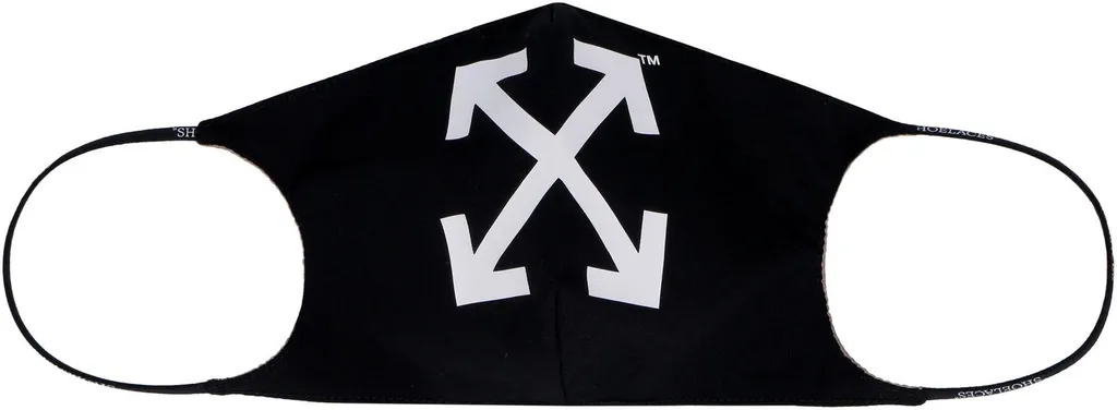Off-White Arrows Print Face Mask