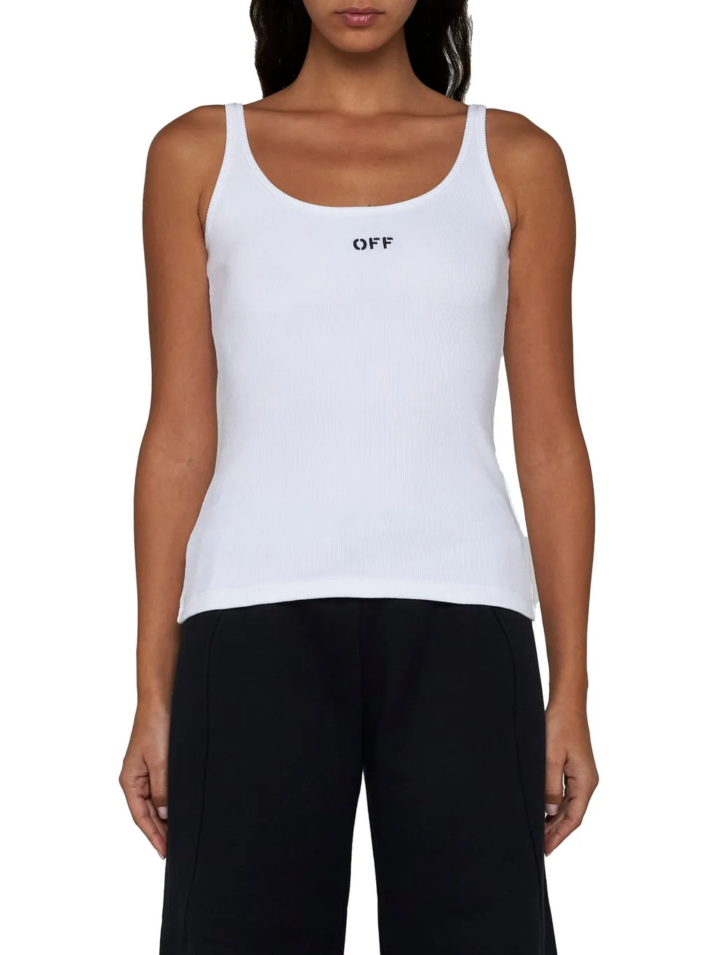 Off-White Off Stamp Sleeveless Tank Top