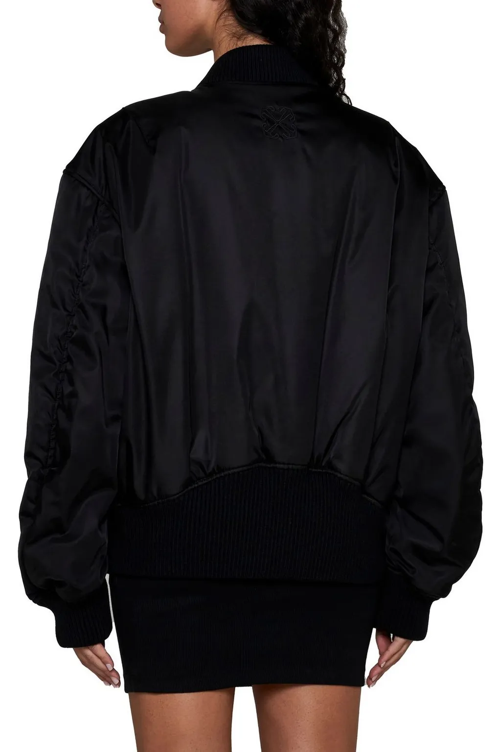 Off-White Ny Gab Zip-Up Bomber Jacket
