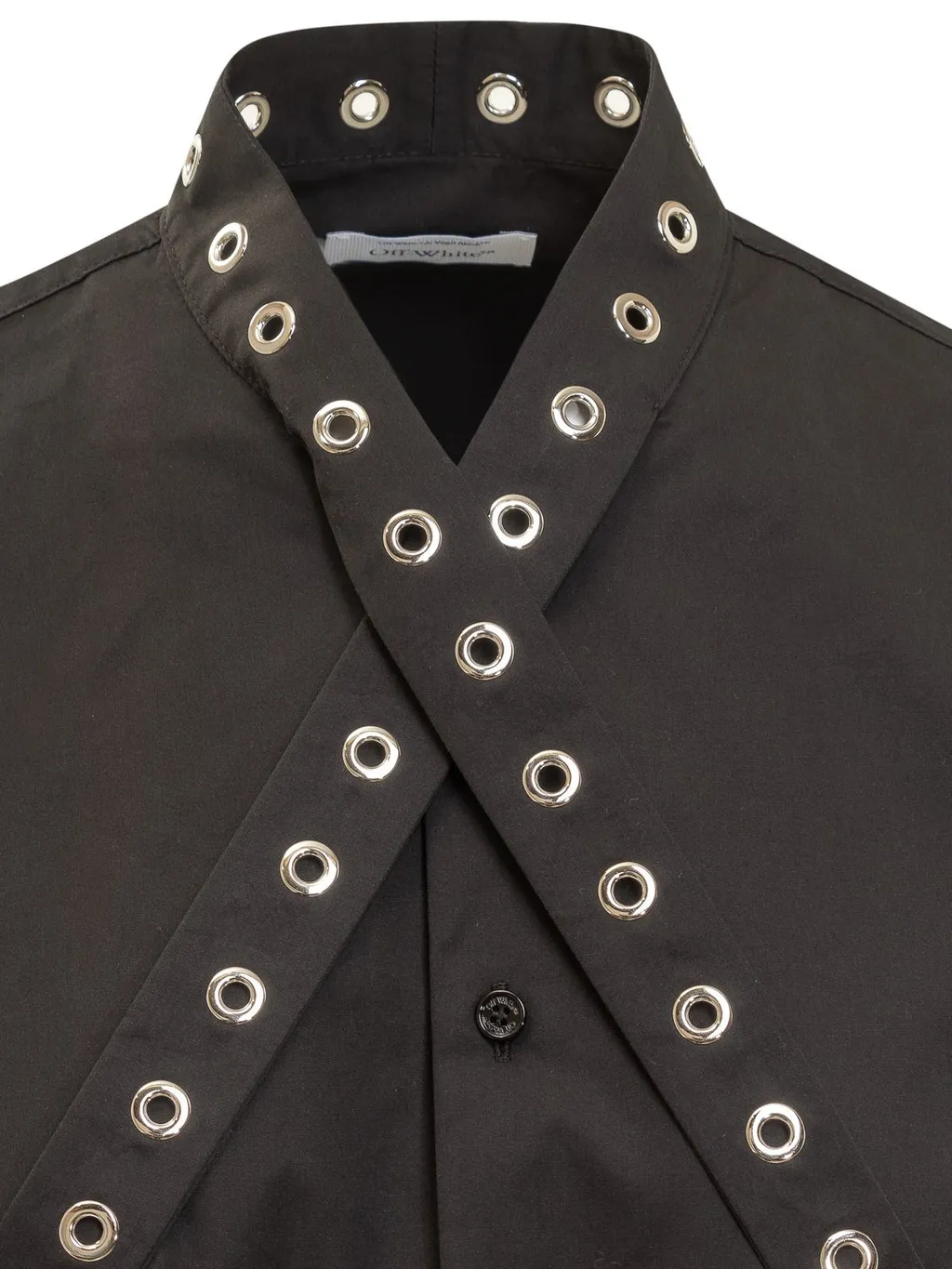 Off-White Buttoned Long-Sleeved Shirt