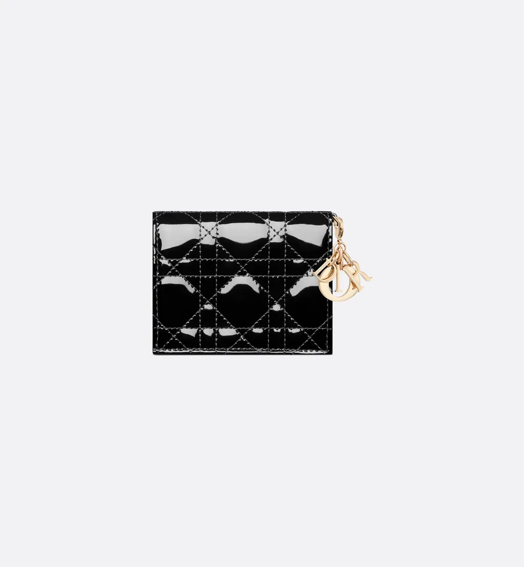 Mini Lady Dior Gardenia Wallet