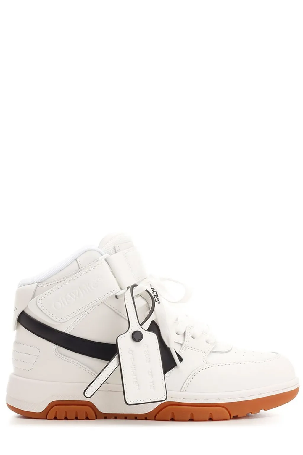 Off-White Logo Detailed Lace-Up Sneakers