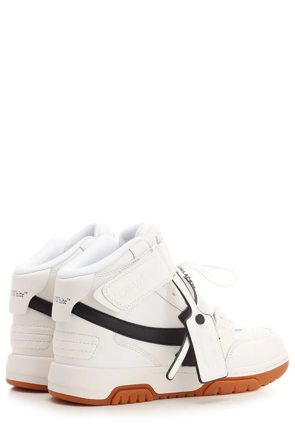 Off-White Logo Detailed Lace-Up Sneakers