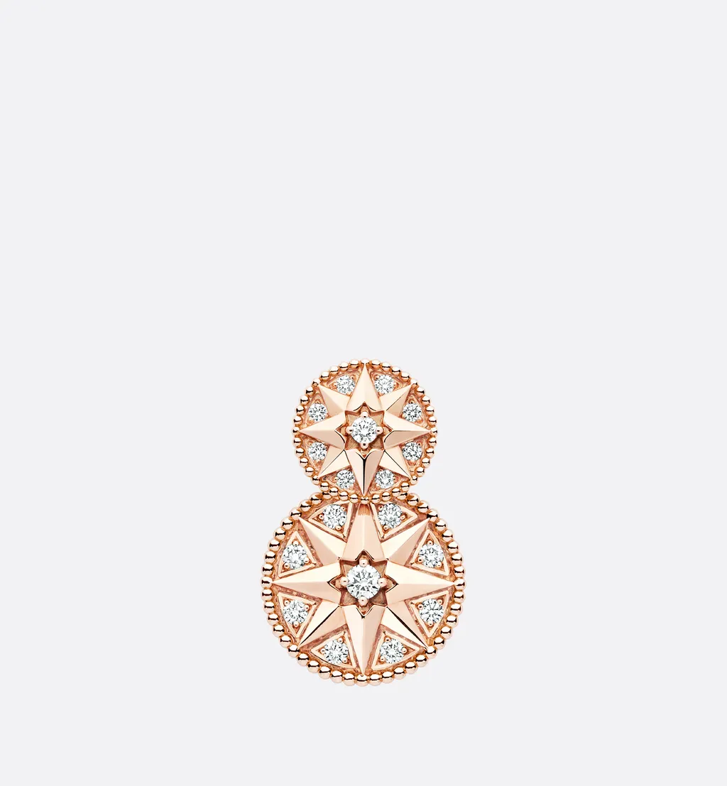 Rose Des Vents Single Earring