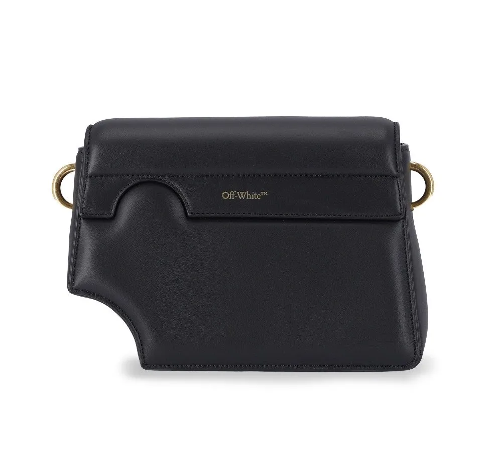 Off-White Burrow Logo Detailed Shoulder Bag